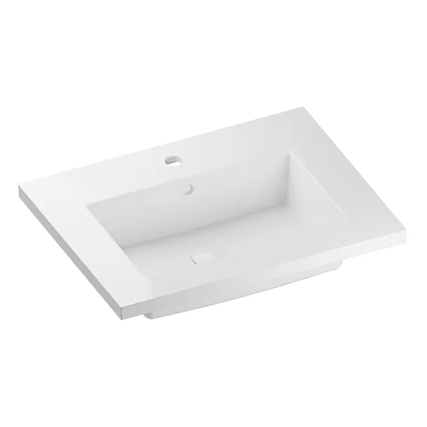 Umywalka Ceramiczna Wpuszczana w Blat Academy 60,7x46,3x16,6 od Mobi