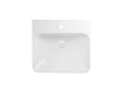 Umywalka Ceramiczna Wpuszczana w Blat Study Round 50,5x46,3x16,2 od Mobi