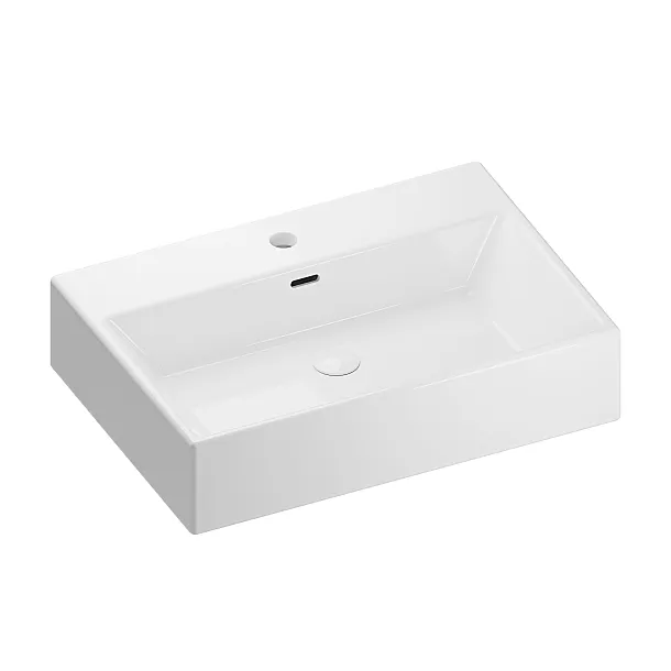 Umywalka Nablatowa Ceramiczna Town 60,5x43,5x14 od Mobi