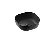 Umywalka Nablatowa Ceramiczna Cirrus Black Matt 42,5x42,5x14,5 od Mobi