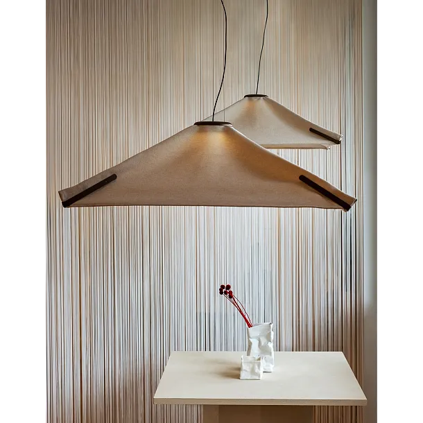 Lampa Wisząca Salina 50 cm Beżowa od Axolight