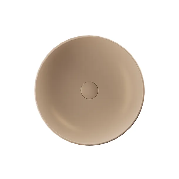 Umywalka Nablatowa Ceramiczna Stratus Cappucino Matt 41,5x41,5x13,5 od Mobi