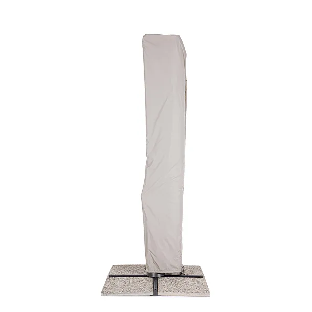 Parasol Ogrodowy Vega Jasny Szary 300x400 cm od Bizzotto
