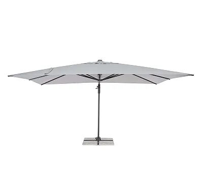 Parasol Ogrodowy Vega Jasny Szary 300x400 cm od Bizzotto