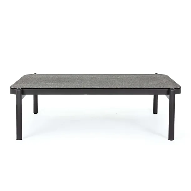 Stolik Kawowy Ogrodowy Florencia Grafitowy WG21 120x75 cm od Bizzotto