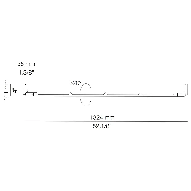 Lampa Zewnętrzna Arco od Estiluz