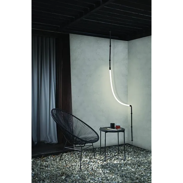 Lampa Wisząca Leda Czarna od Karman