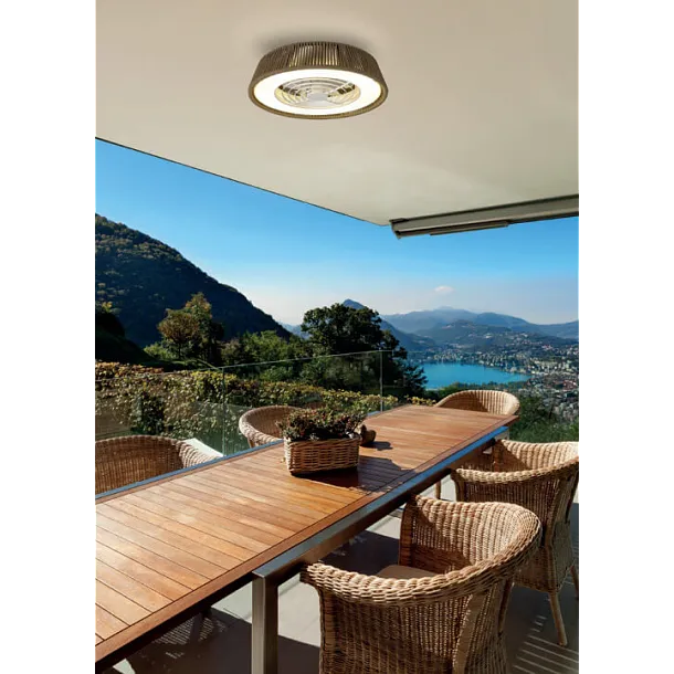 Lampa Sufitowa z Wentylatorem Polinesia Nautica od Mantra