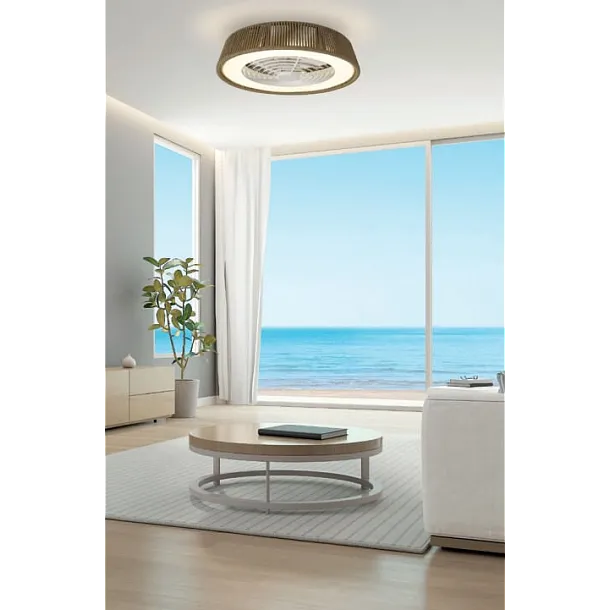 Lampa Sufitowa z Wentylatorem Polinesia Nautica od Mantra