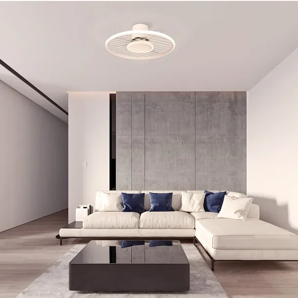 Lampa Sufitowa z Wiatrakiem Soho Biała od Mantra