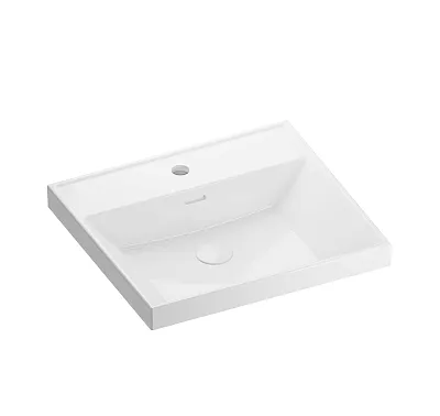 UMYWALKA WPUSZCZANA STUDY SQUARE WHITE OD MOBI
