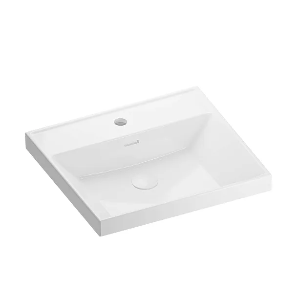 UMYWALKA WPUSZCZANA STUDY SQUARE WHITE OD MOBI