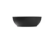 Umywalka Nablatowa Ceramiczna Stratus Black Matt 41,5x41,5x13,5 od Mobi