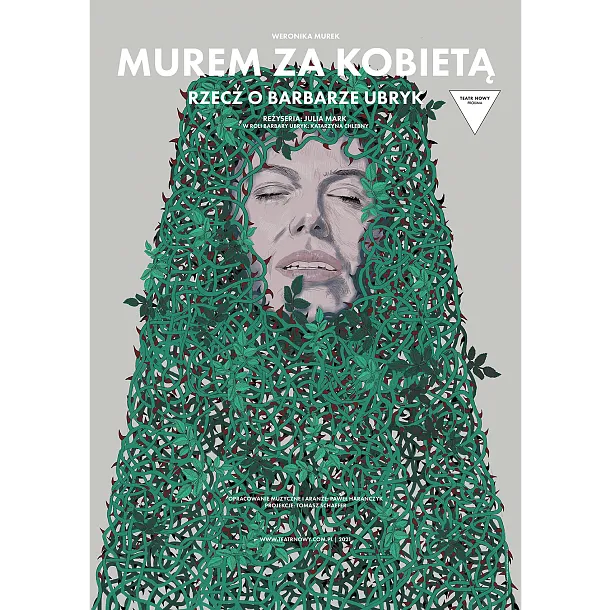 Plakat Murem za kobietami