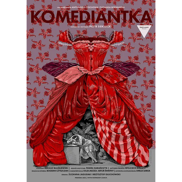 Plakat Komediantka