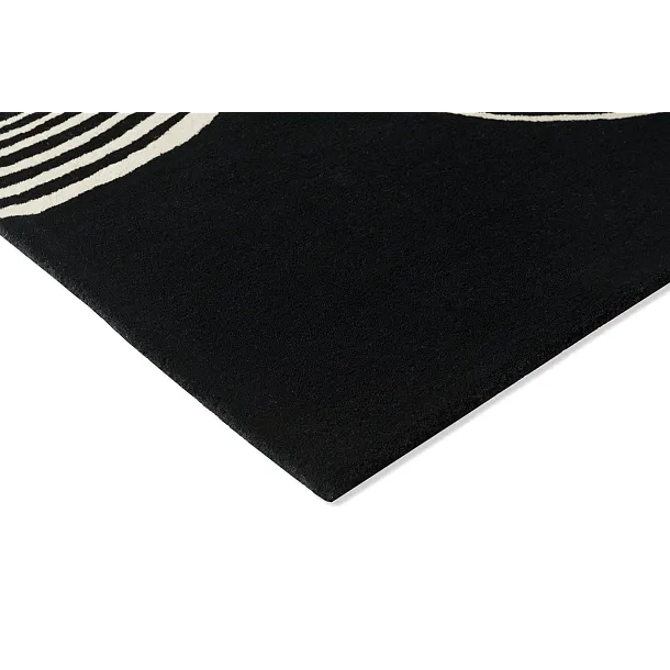 Dywan Wełniany Decor Flow Caviar 160x230 cm od Carpets&More