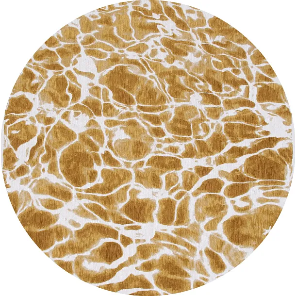 Dywan Okrągły Swim Saffron Round 240x240 cm od Carpets&More