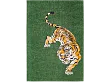Dywan Pop Tiger Green On Fire 170x240 cm od Carpets&More