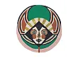 Dywan Okrągły Znak Zodiaku Panna Zodiac Virgo 200x200 cm od Carpets&More