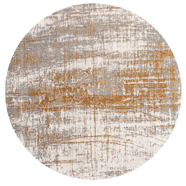 Dywan Okrągły Griff Columbus Gold Round 240x240 cm od Carpets&More