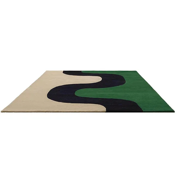 Dywan Geometryczny Seireeni Green 200x280 cm od Carpets&More