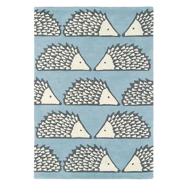 Dywan Dziecięcy Wełniany Spike Marine 90x150 cm od Carpets&More