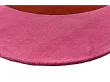Dywan Okrągły Flower Spot Pink/Red 150x150 cm od Carpets&More