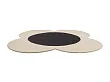 Dywan Okrągły Flower Spot Ecru/Black 150x150 cm od Carpets&More