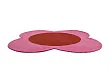 Dywan Okrągły Flower Spot Pink/Red 150x150 cm od Carpets&More