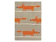 Dywan Dziecięcy Wełniany Mr Fox Cinnamon 90x150 cm od Carpets&More