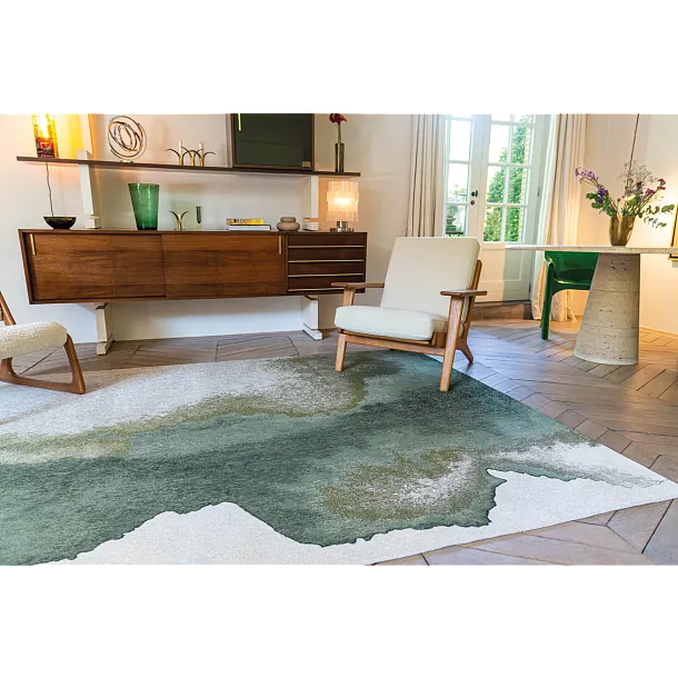 Dywan Lagoon Palm Green 170x240 cm od Carpets&More