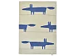 Dywan Dziecięcy Wełniany  Mr Fox Pebble Denim 90x150 cm od Carpets&More