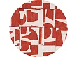 Dywan Okrągły Papercut Rust Round 240x240 cm od Carpets&More