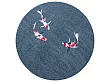 Dywan Okrągły Pop Koi Japanese Pond Round 240x240 cm od Carpets&More