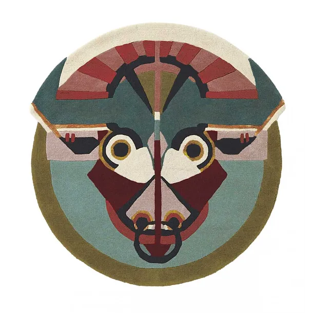 Dywan Okrągły Znak Zodiaku Byk Zodiac Taurus 200x200 cm od Carpets&More