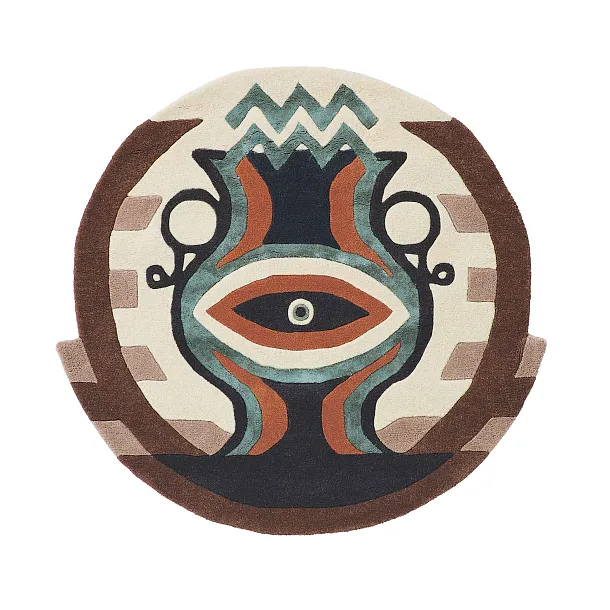 Dywan Okrągły Znak Zodiaku Wodnik Zodiac Aquarius 200x200 cm od Carpets&More