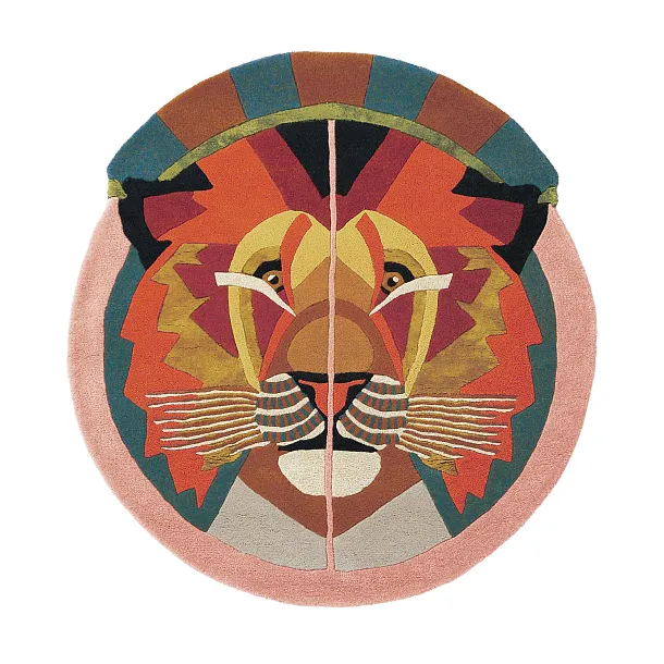 Dywan Okrągły Znak Zodiaku Lew Zodiac Leo 200x200 cm od Carpets&More