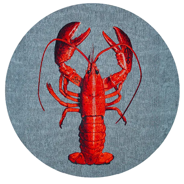 Dywan Okrągły Pop Lobster Steam Red Round 240x240 cm od Carpets&More