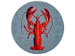 Dywan Okrągły Pop Lobster Steam Red Round 240x240 cm od Carpets&More