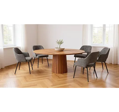 Stół Okrągły Basai od Maxliving