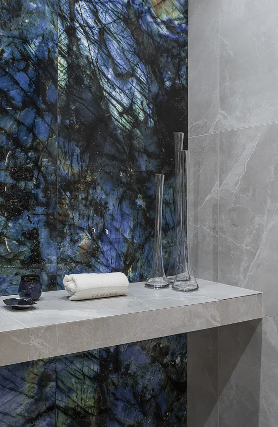 Płytki Tele di Marmo Lumia Emil Ceramica inspirowane kamieniem Labradorite.JPG Najnowsze Trendy w Aranżacji Łazienki | Maxfliz
