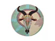 Dywan Okrągły Znak Zodiaku Koziorożec Zodiac Capricorn 200x200 cm od Carpets&More