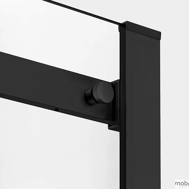 KABINA PRYSZNICOWA PRZESUWNA MY SPACE BLACK OD MOBI