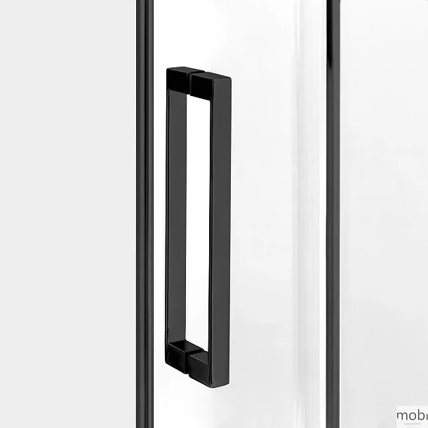 KABINA PRYSZNICOWA PRZESUWNA MY SPACE BLACK OD MOBI
