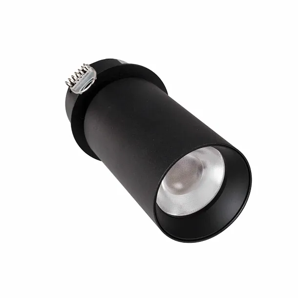Lampa Sufitowa Podtynkowa Halo D Czarna od Maxlight