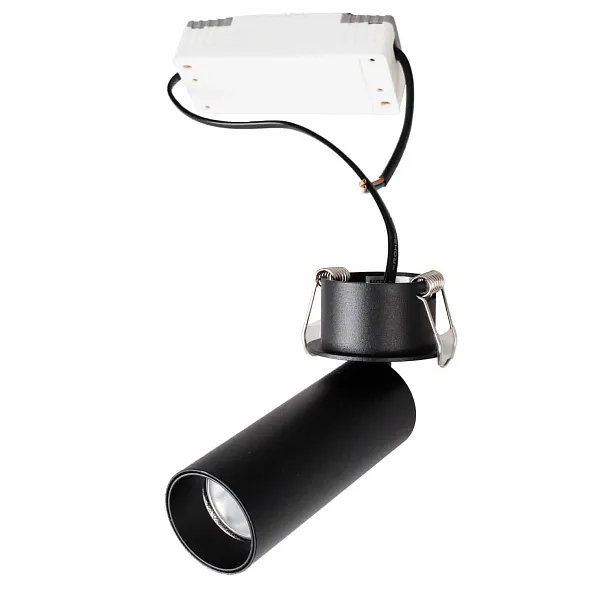 Lampa Sufitowa Podtynkowa Halo C Czarna od Maxlight