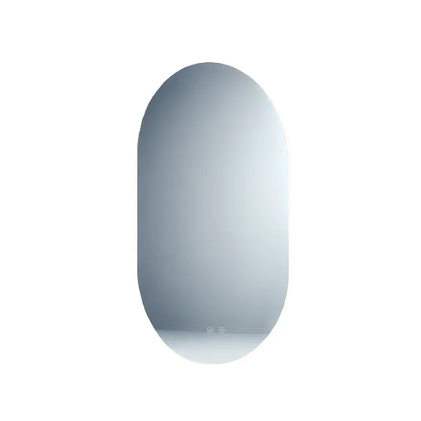 Lustro Mirror Prostokąt Podświetlane Bezramkowe 100x60cm od Maxlight