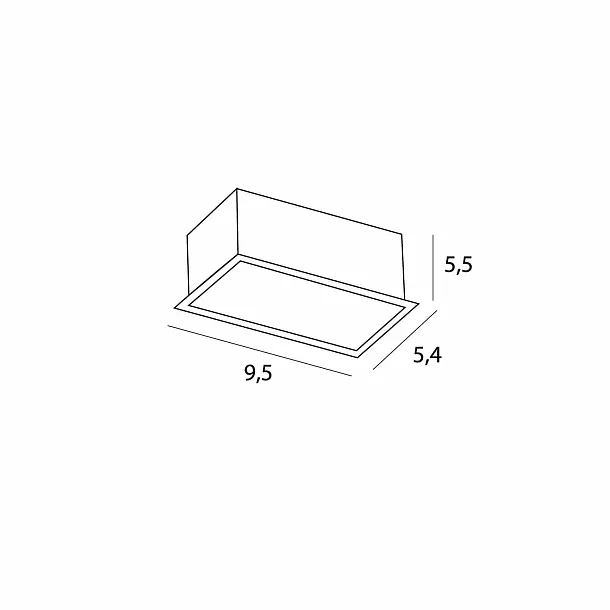 Oprawa Wpustowa Modular do Skompletowania z Modułem HM180 i Trafo HT180 od Maxlight
