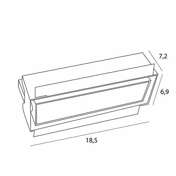 Oprawa Wpustowa Modular do Skompletowania z Modułem HM180 i Trafo HT180 od Maxlight