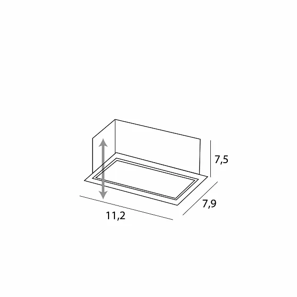 Oprawa Wpustowa Modular do Skompletowania z Modułem HM180 i Trafo HT180 od Maxlight